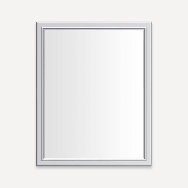Robern D2C2430D4BM76SC – Main Line Mirrored Cabinet – 24″ x 30″ x 4″ – Chrome