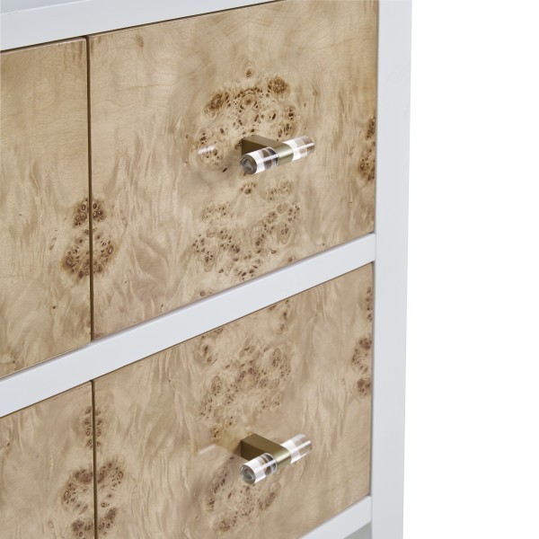48″ James Martin Olena D804-V48-LMB-3WZ Vanity Cabinet White Zeus Silestone Top