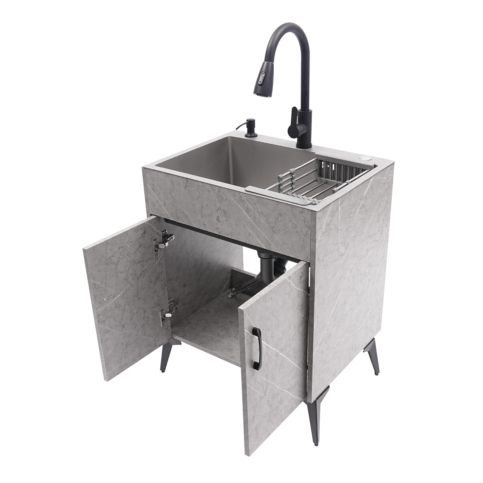 Bathroom Vanity Cabinet With Sink Kitchen Cabinet With 2 Soft Closing Doors