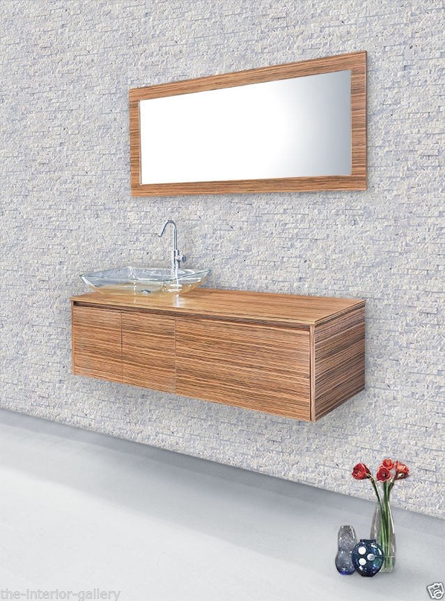 Bathroom Vanity – Modern Bathroom Vanity Set – Single Sink – Savanna – 55″