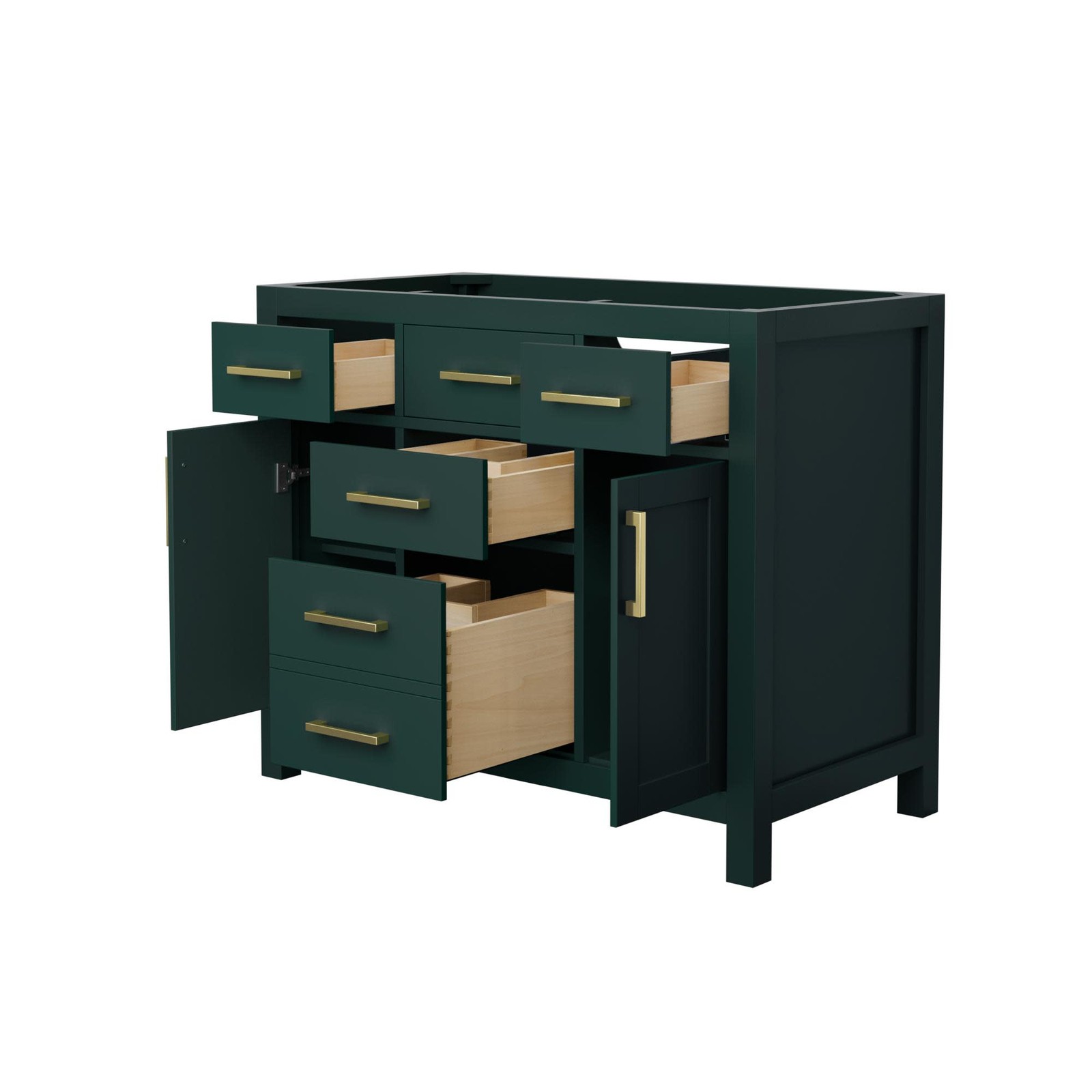 Wyndham Collection WCG242442S-CX-MXX Beckett 41″ Single – Dark Gray / Matte
