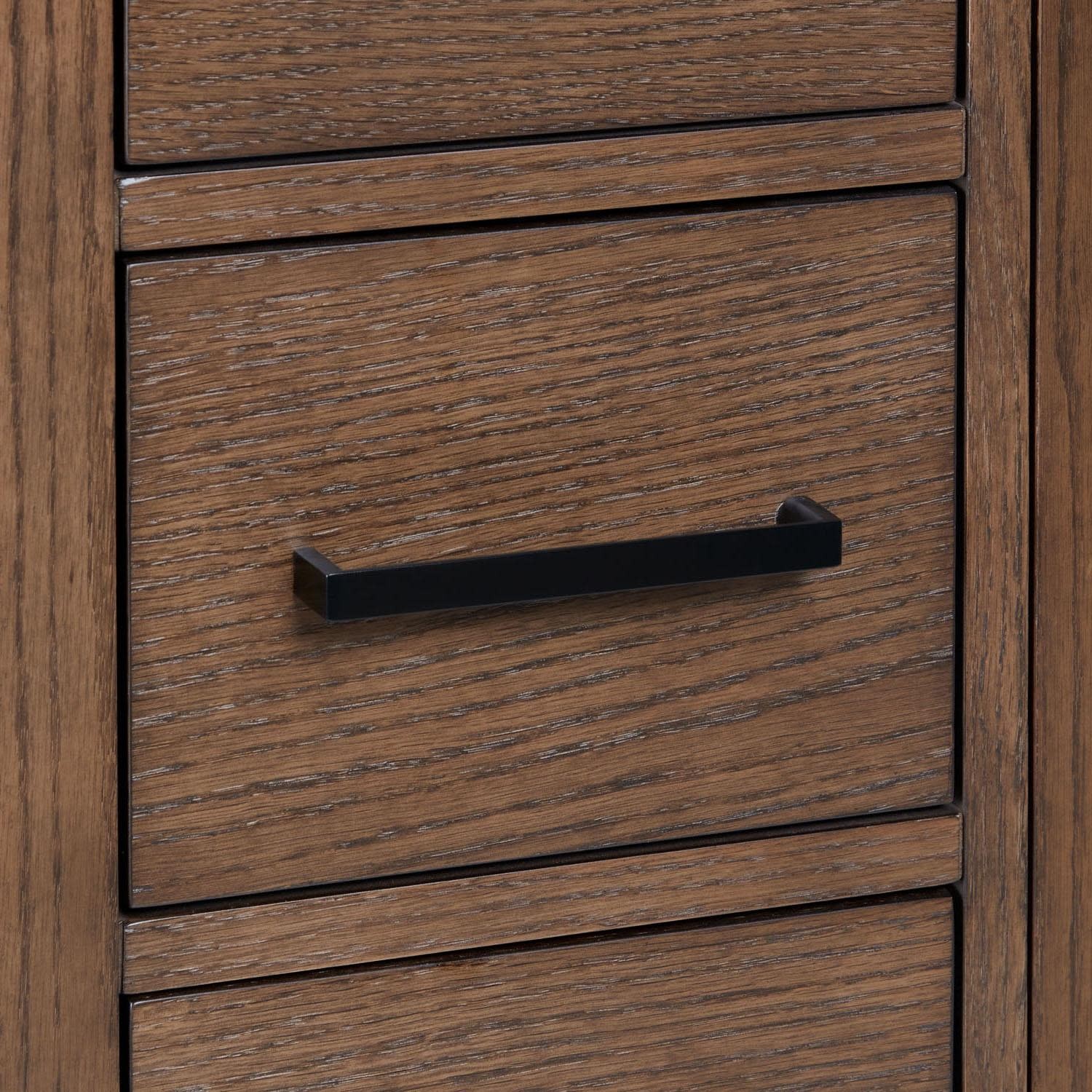 Ariel A037SLCWRVO Cambridge 37″ – Brown Oak / Carrara White Marble / Satin Brass