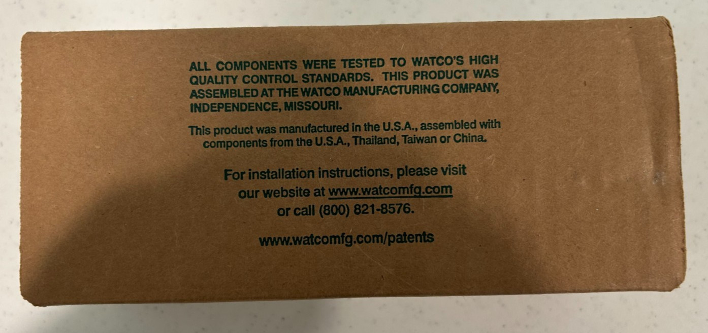 Watco 801-PF-BRS-CP-OT Lav Drain, 1-1/4″ W/OUT OVERFLOW New FREE SHIPPING