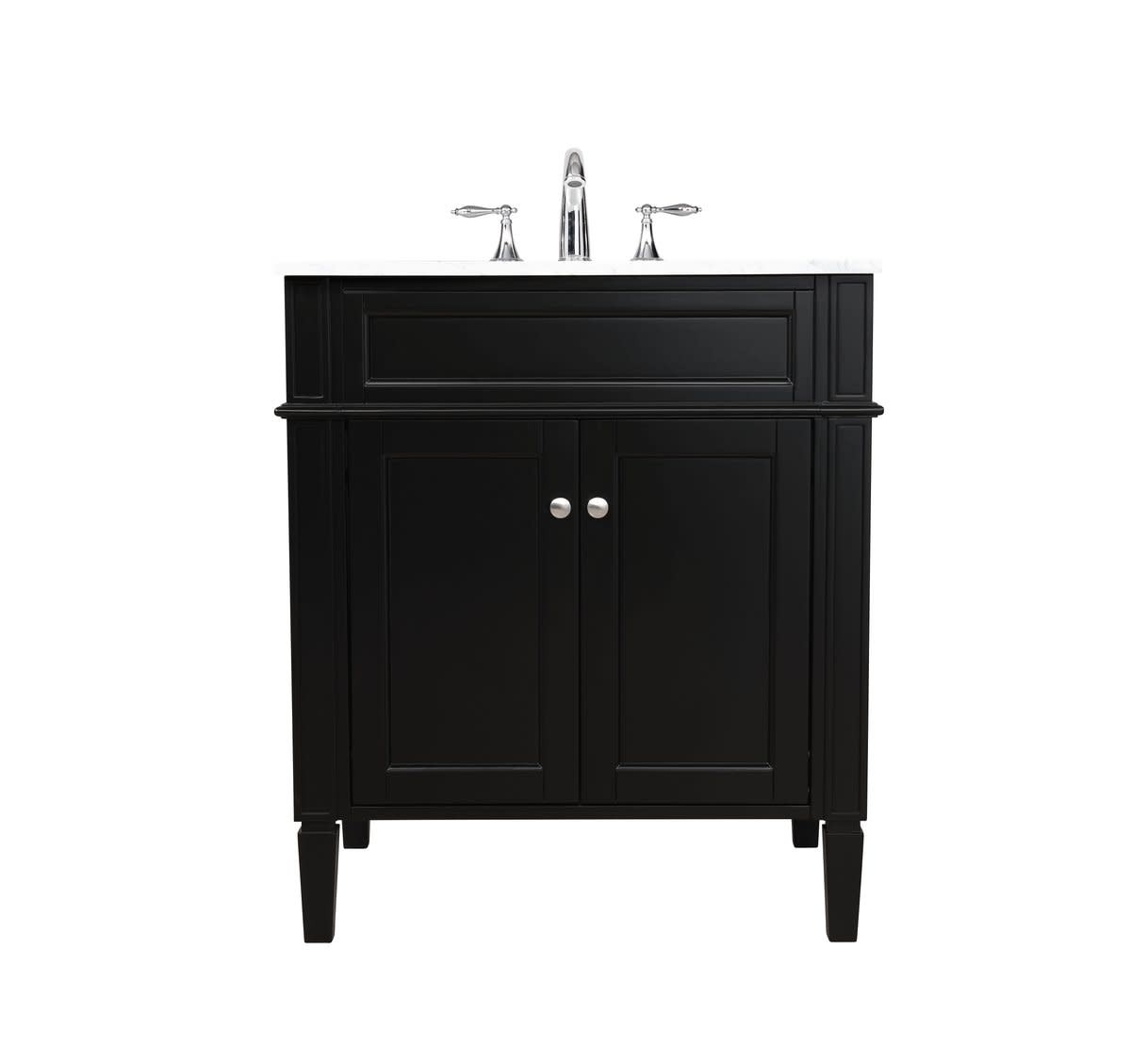 Elegant Lighting VF12530 Park Avenue 30″ – Black