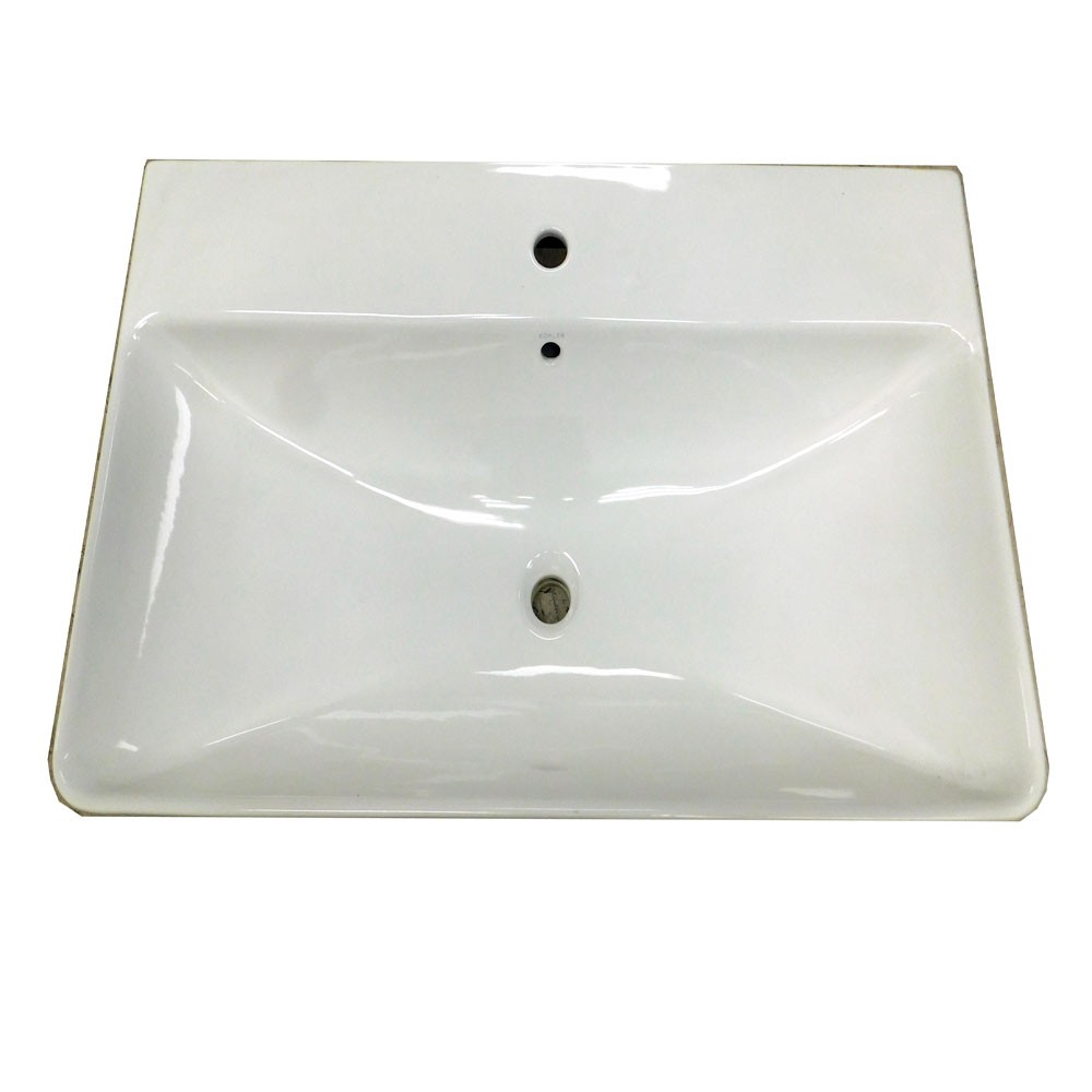 Kohler K-2749-1-0 Vox Bathroom Sink White Rectangular Vessel Drop In 36″ x 20.5″
