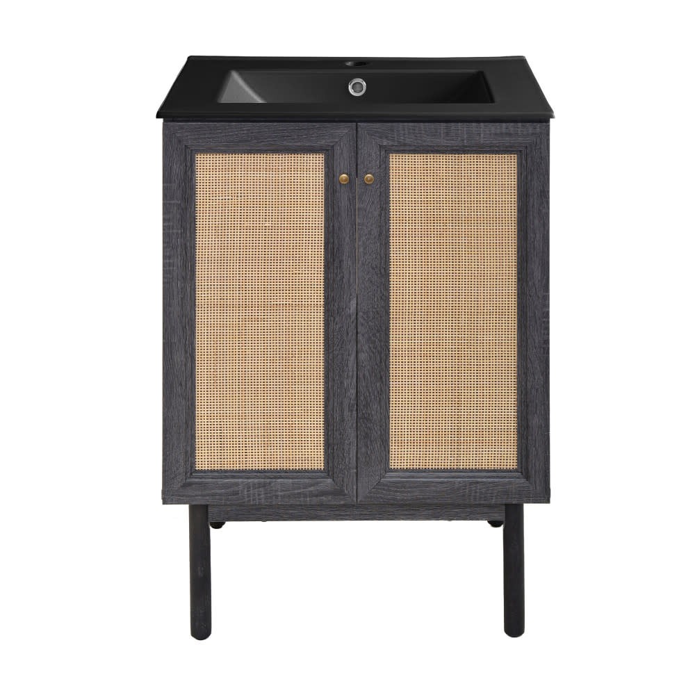 Swiss Madison SM-BV662 Classe 24″ – Black Oak / Matte Black