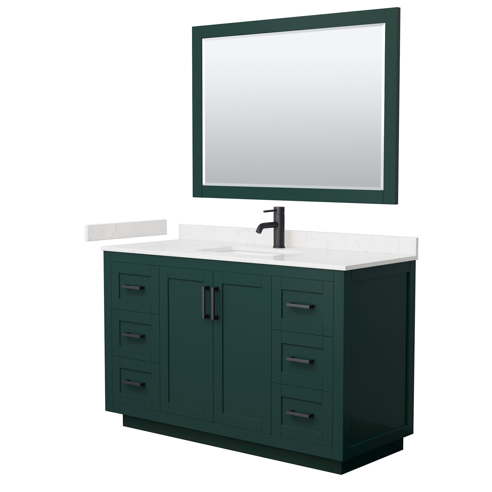 Wyndham Collection WCF2929-54S-VCA-M46 Miranda 54″ – Green / Carrara Cultured