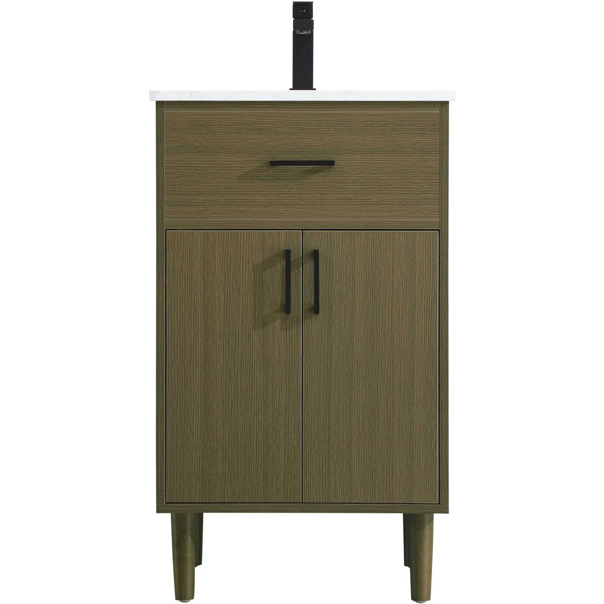 Elegant Lighting VF25020MCB Chandler Vanity Chestnut Brown