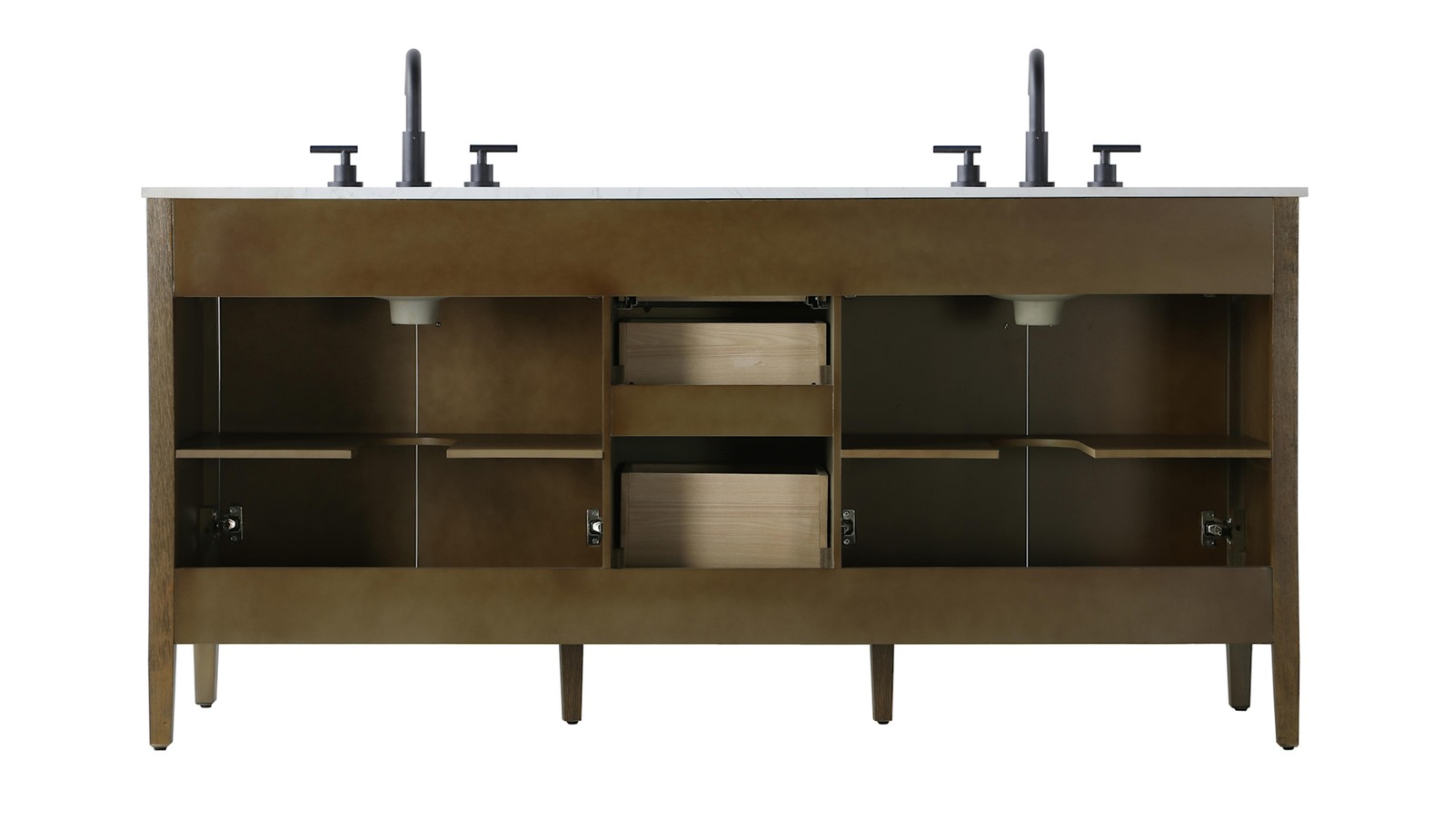 Elegant Lighting VF29672D Blakely 72″ – Hazel Oak