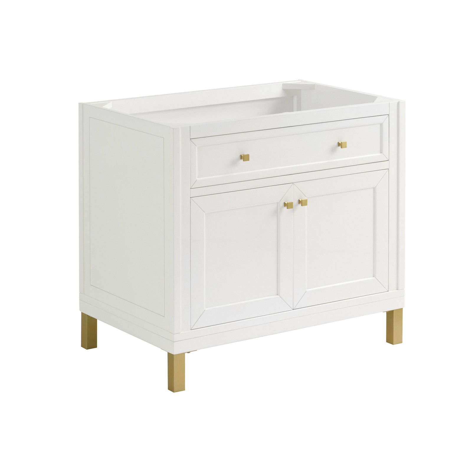 James Martin Vanities 503-V36-3VSL Chicago 36″ – White