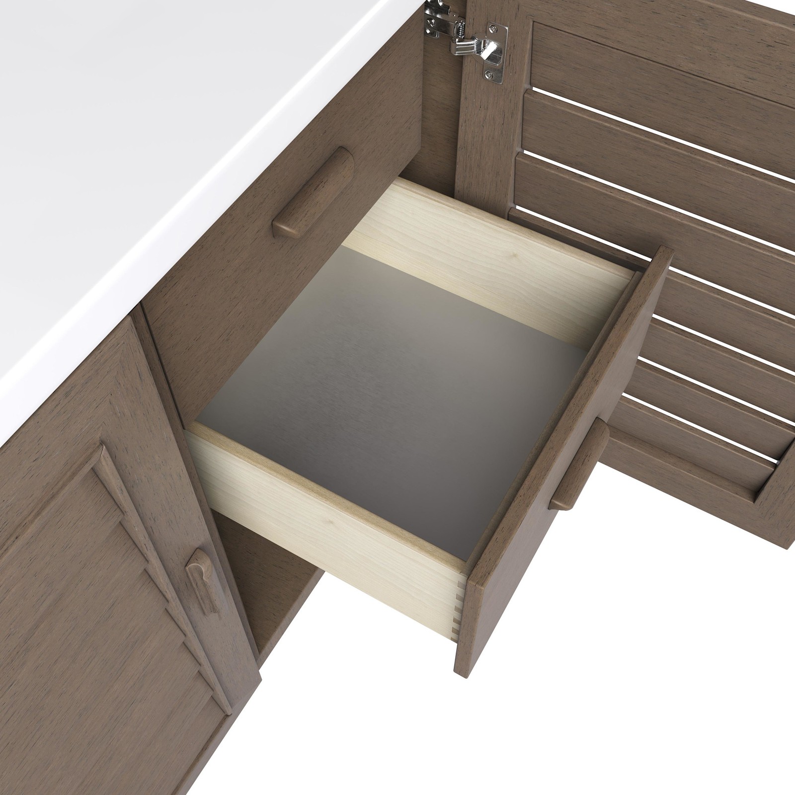 James Martin Vanities 620-V60S-3VSL Portland 60″ Single Basin – Wood