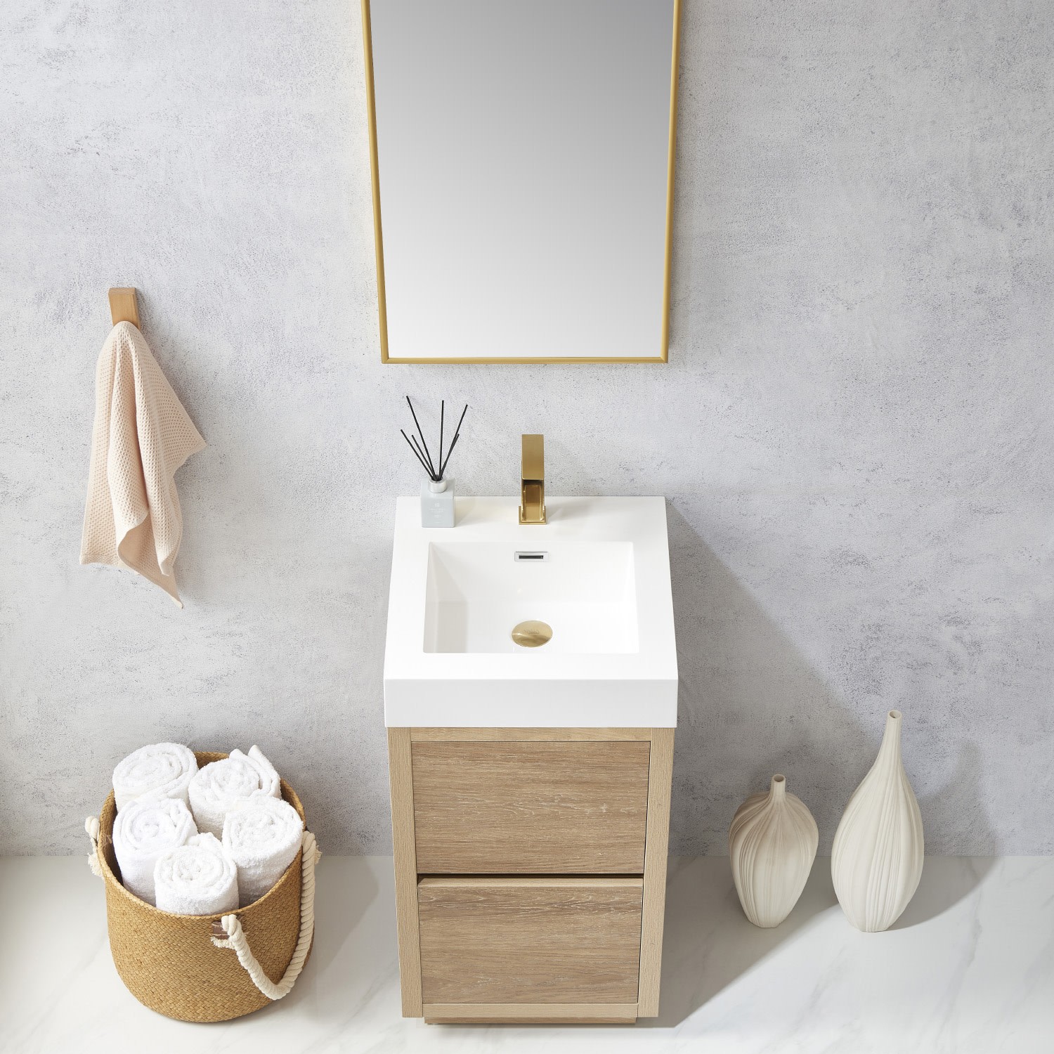 Miseno MV703018 Huesca 18″ – North American Oak