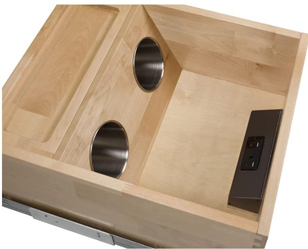15″ Powered Vanity Drawer (PVGD15-SC)