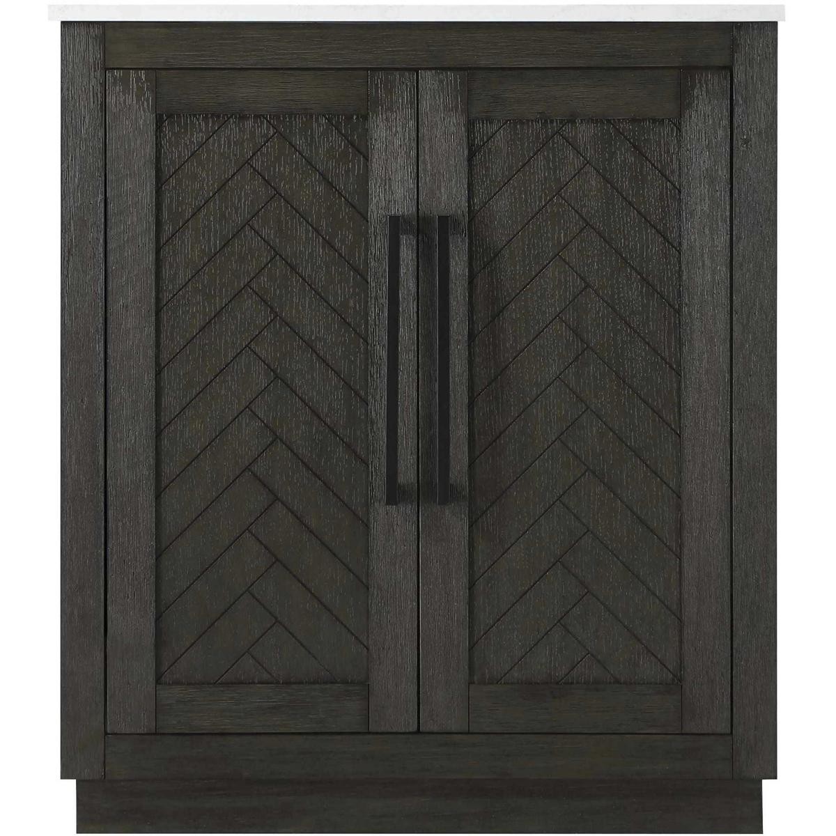 Elegant Lighting VF29030CO Chase Vanity Chocolate Oak
