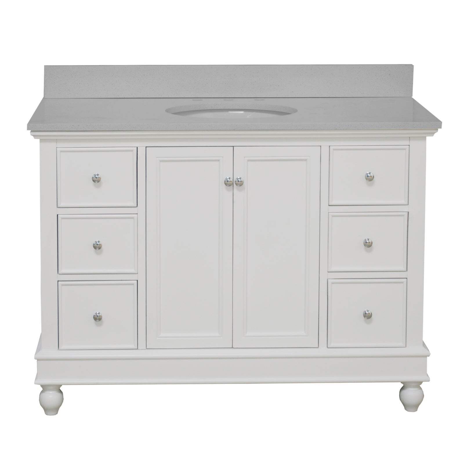 Bella 48-inch Vanity with Quartz Top