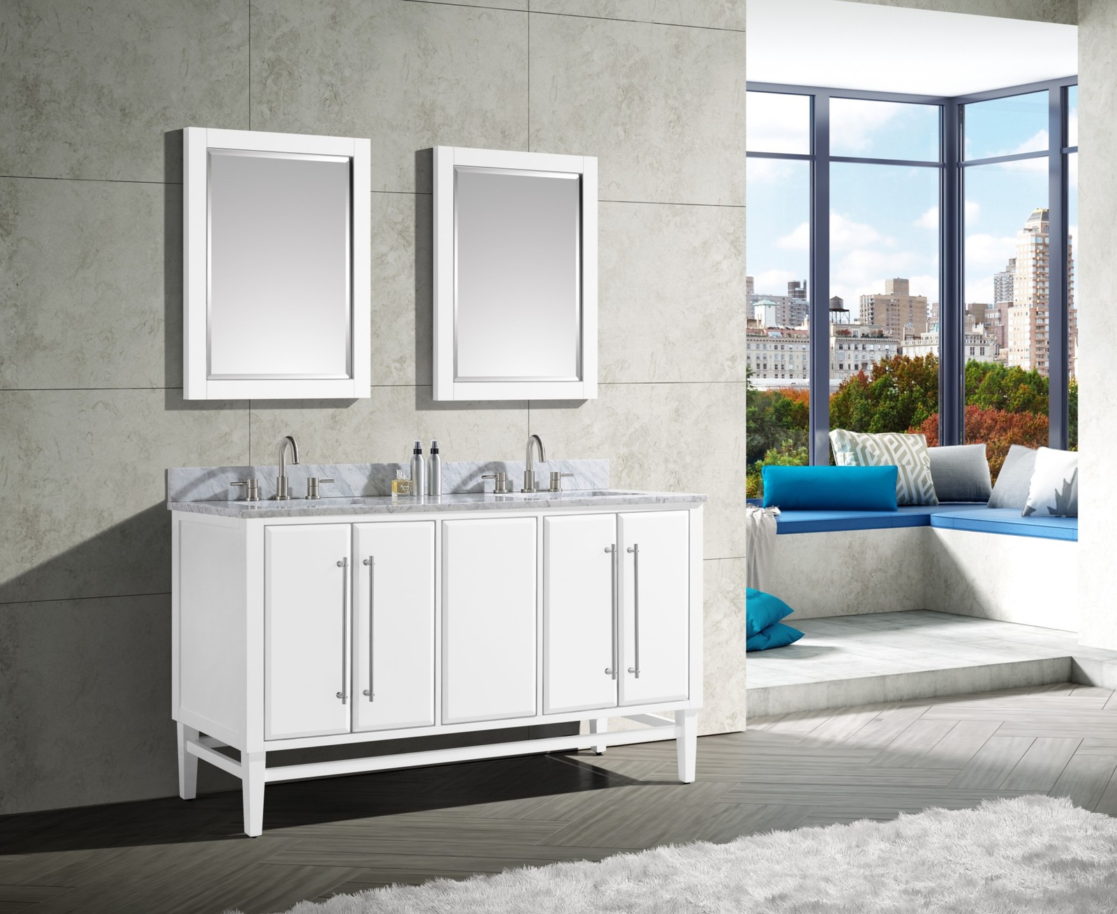 Avanity MASON-VS61-S-C Mason 60″ – White