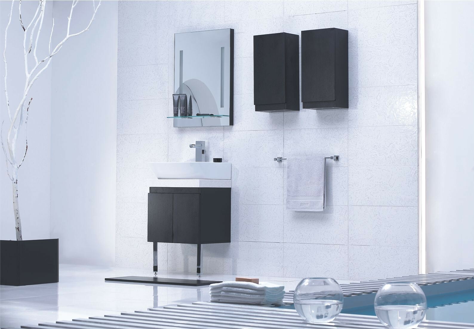 Bathroom Vanity – Modern Bathroom Vanity Set – Singe Sink – Nesso 21.7″