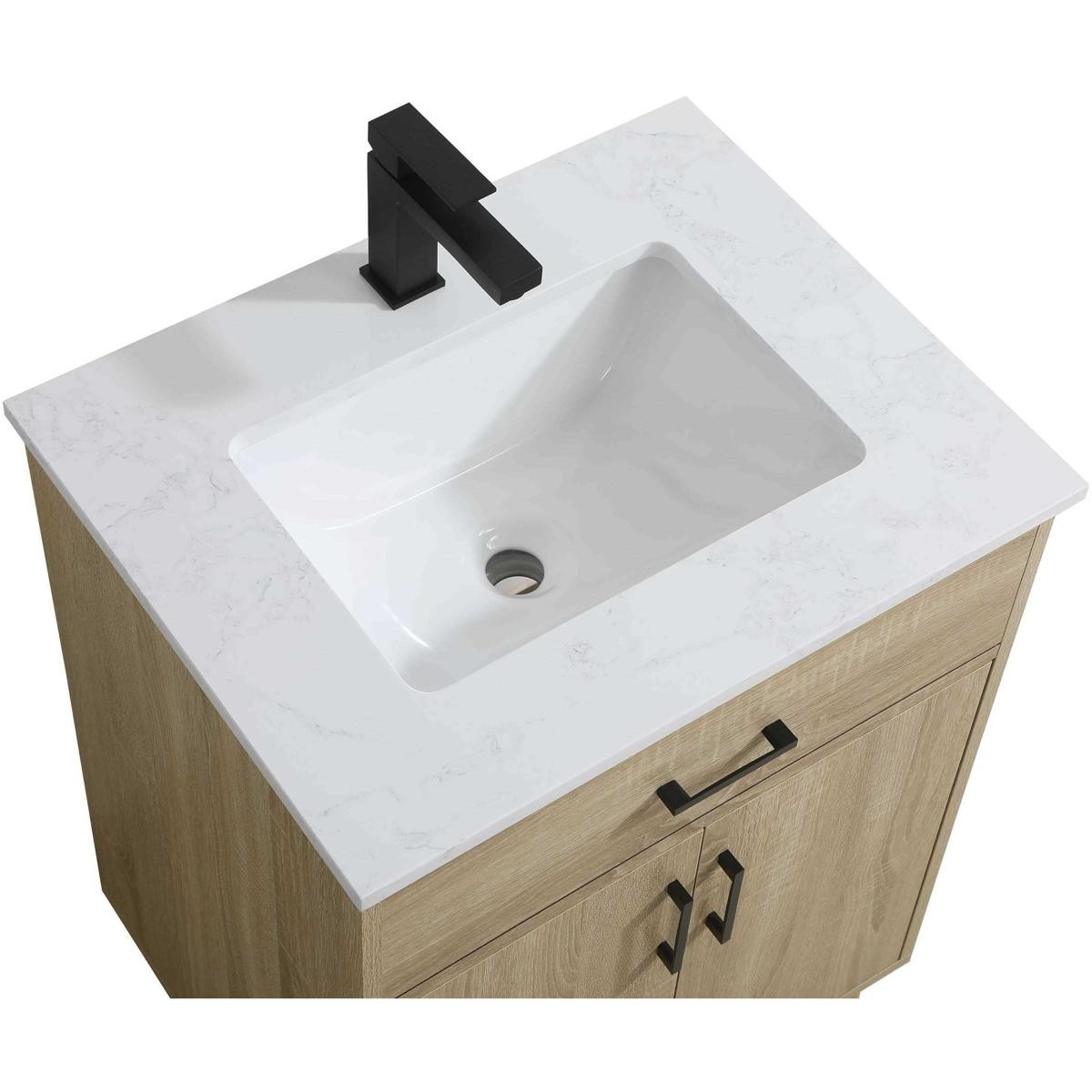 Elegant Lighting VF25024MW Chandler Vanity Mango Wood