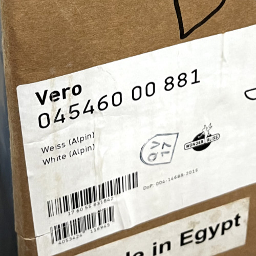 04546000881 Duravit Vero 24″ Ceramic Vanity Top with 1 Faucet Hole NIB 54577 P17