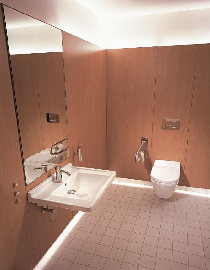 Duravit 030960-1HOLE Starck 3 22″ Ceramic Vanity Top – White / Glazed Underside