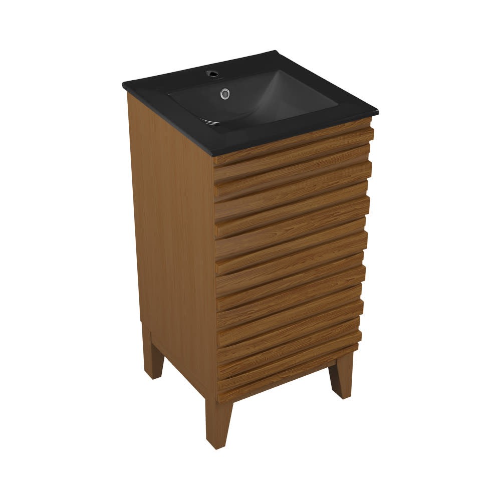 Swiss Madison SM-BV560 Cascade 18″ – Black Oak / Matte Black