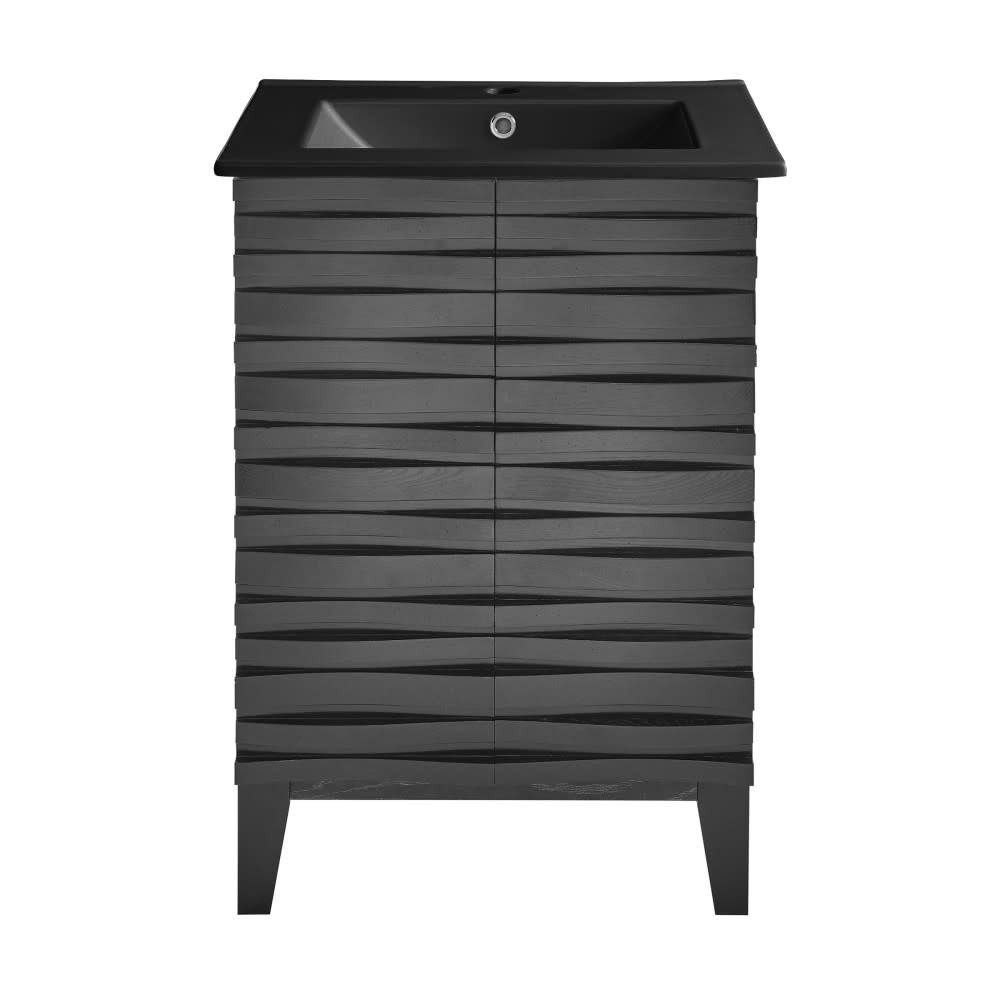 Swiss Madison SM-BV470 Cascade 24″ – Black Oak / Matte Black