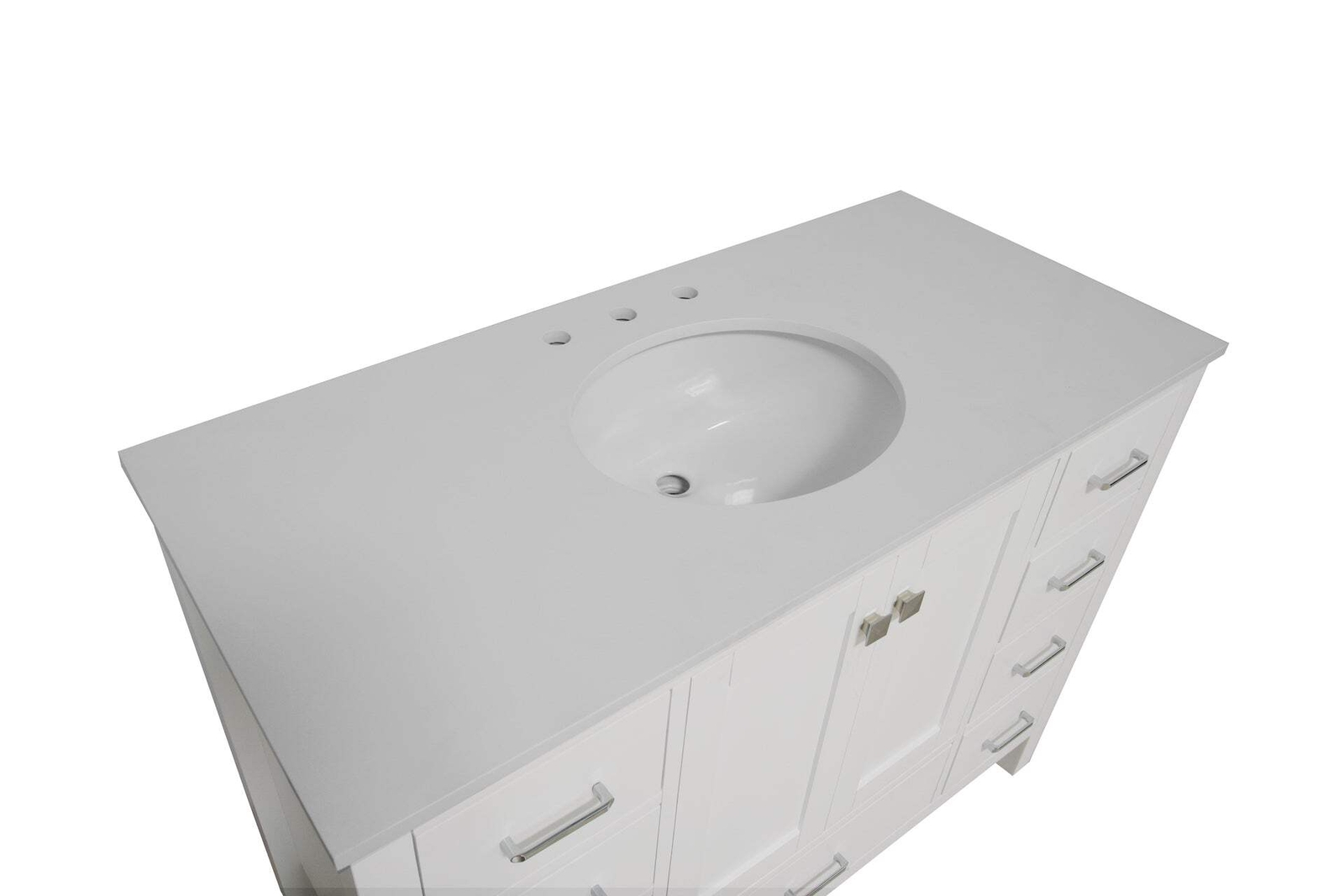 Horizon 48-inch Vanity with Engineered White Top