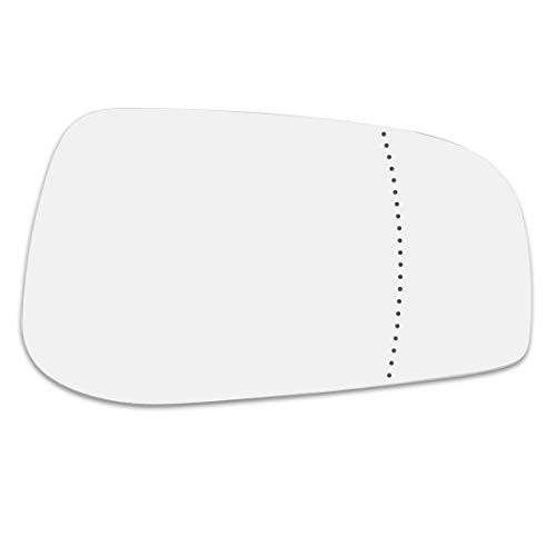 Passenger Right Side Rearview Replacement Mirror Glass W/Adhesive for VOLVO