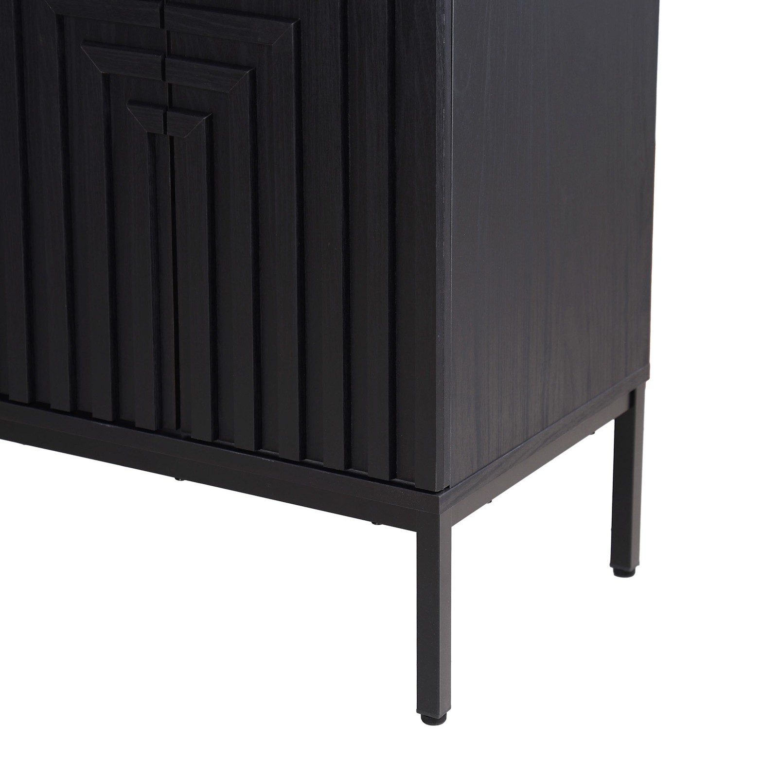 JONATHAN Y Lighting VAN1019 Rowan 23″ Single – Black