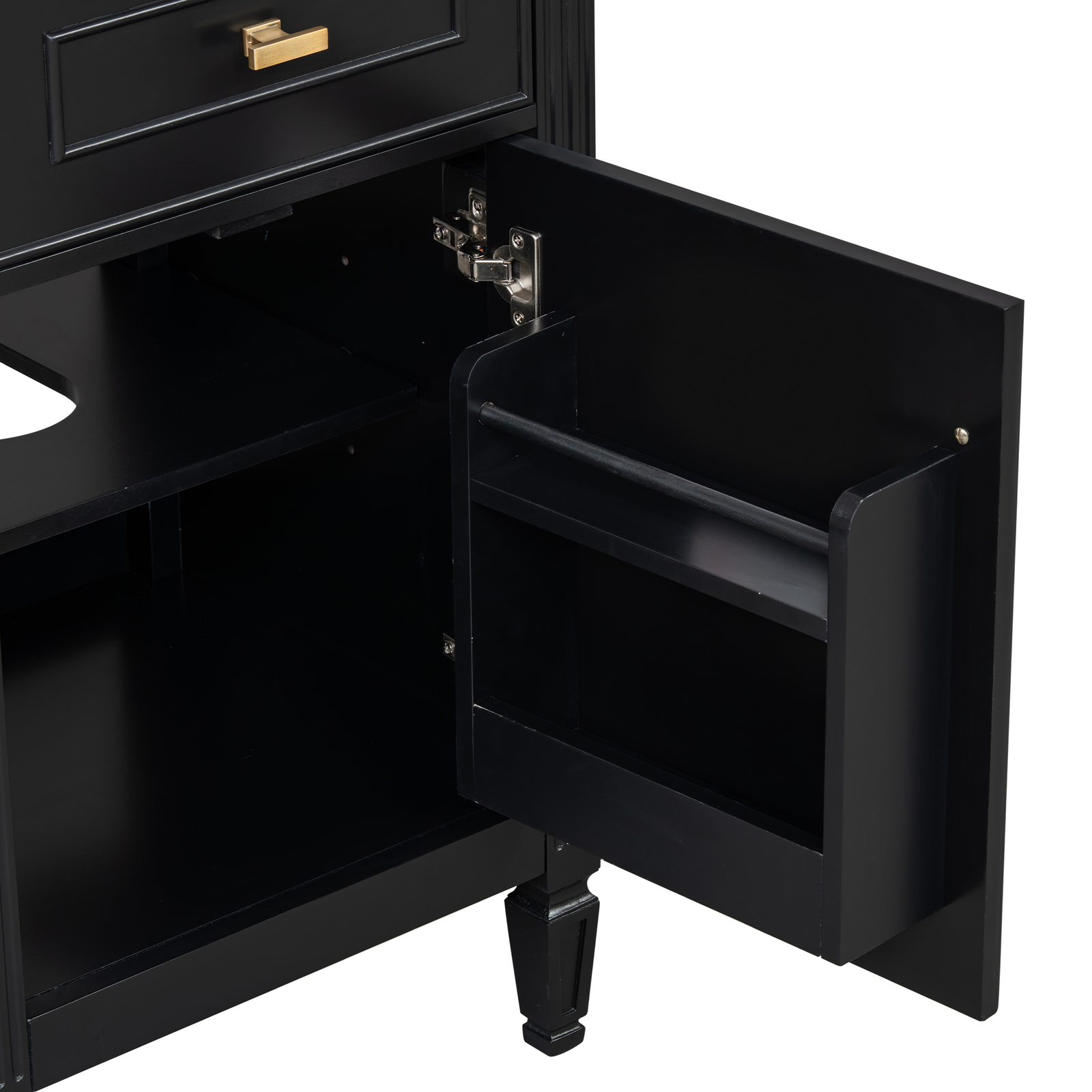 20″ Bathroom Wood Vanity with Ceramic Sink Modern Freestanding Storage Cabinet
