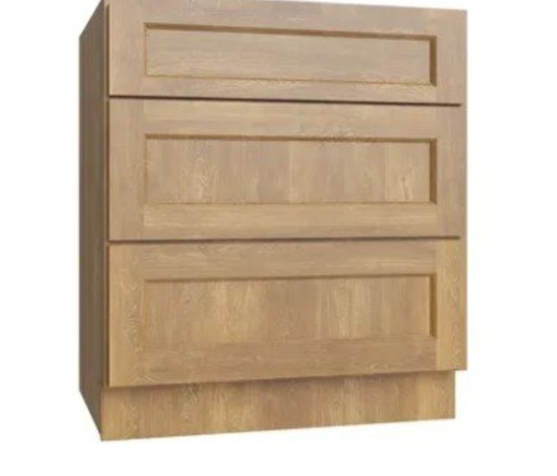 15″ Vanity Drawer Base Cabinet in Brooklyn Fawn Birch (by KCD)- RTA (VDB15)