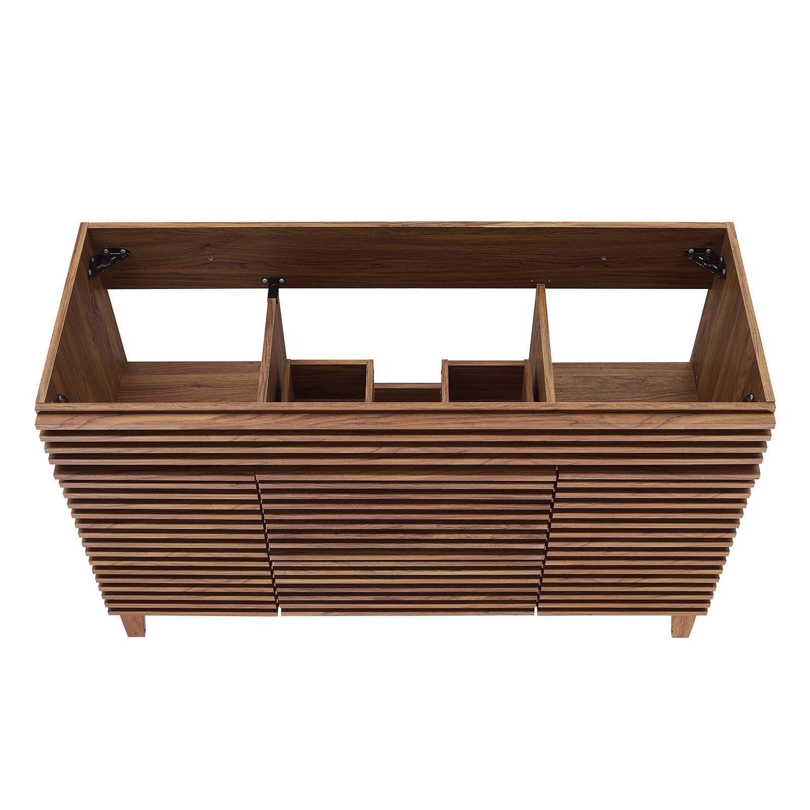 Modway 48″ Single Sink Compatible (not included) Bathroom Vanity Cabinet