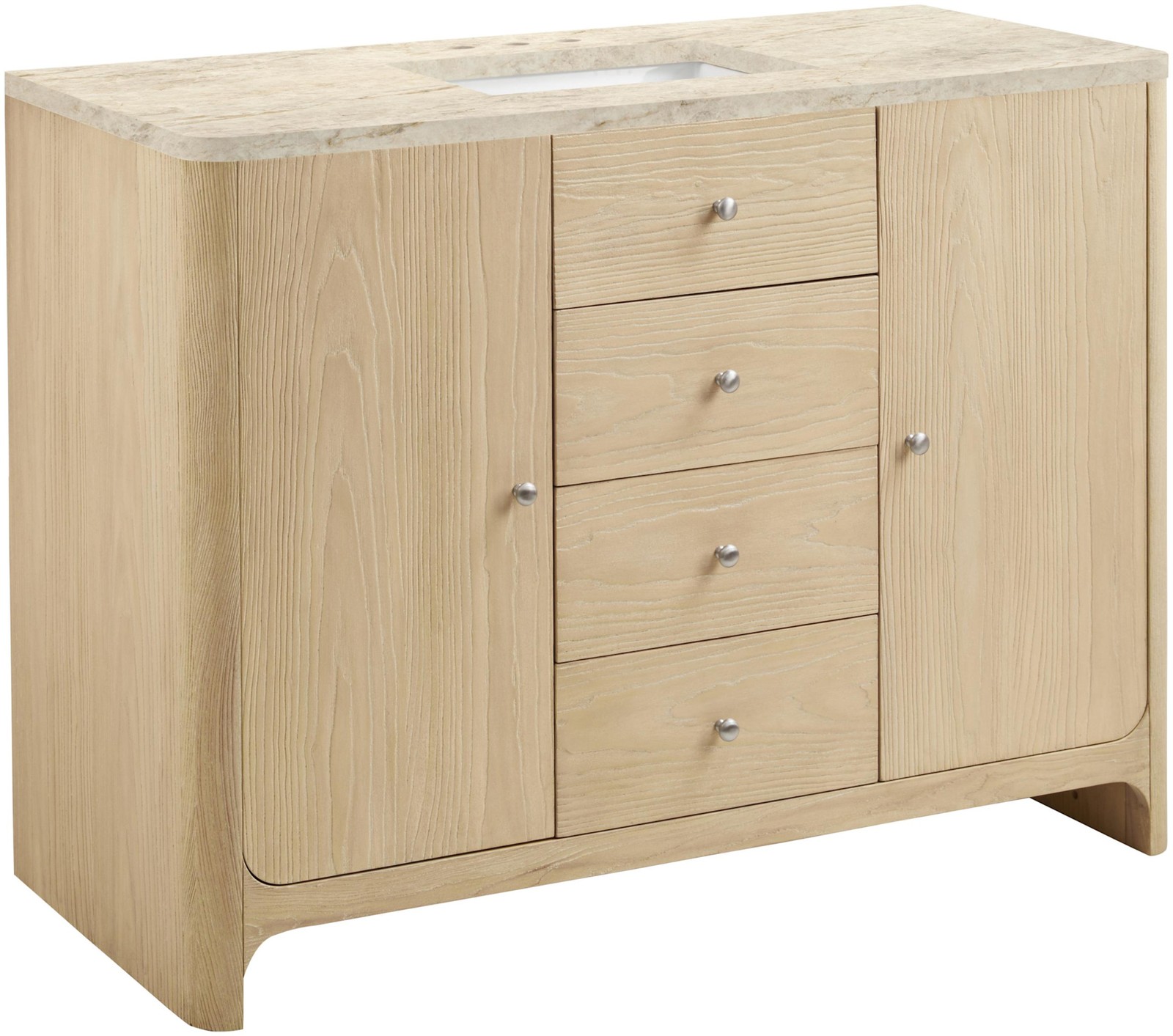 James Martin Vanities D125-V48-WTJR Gracyn 48″ – Coastal DriftWood