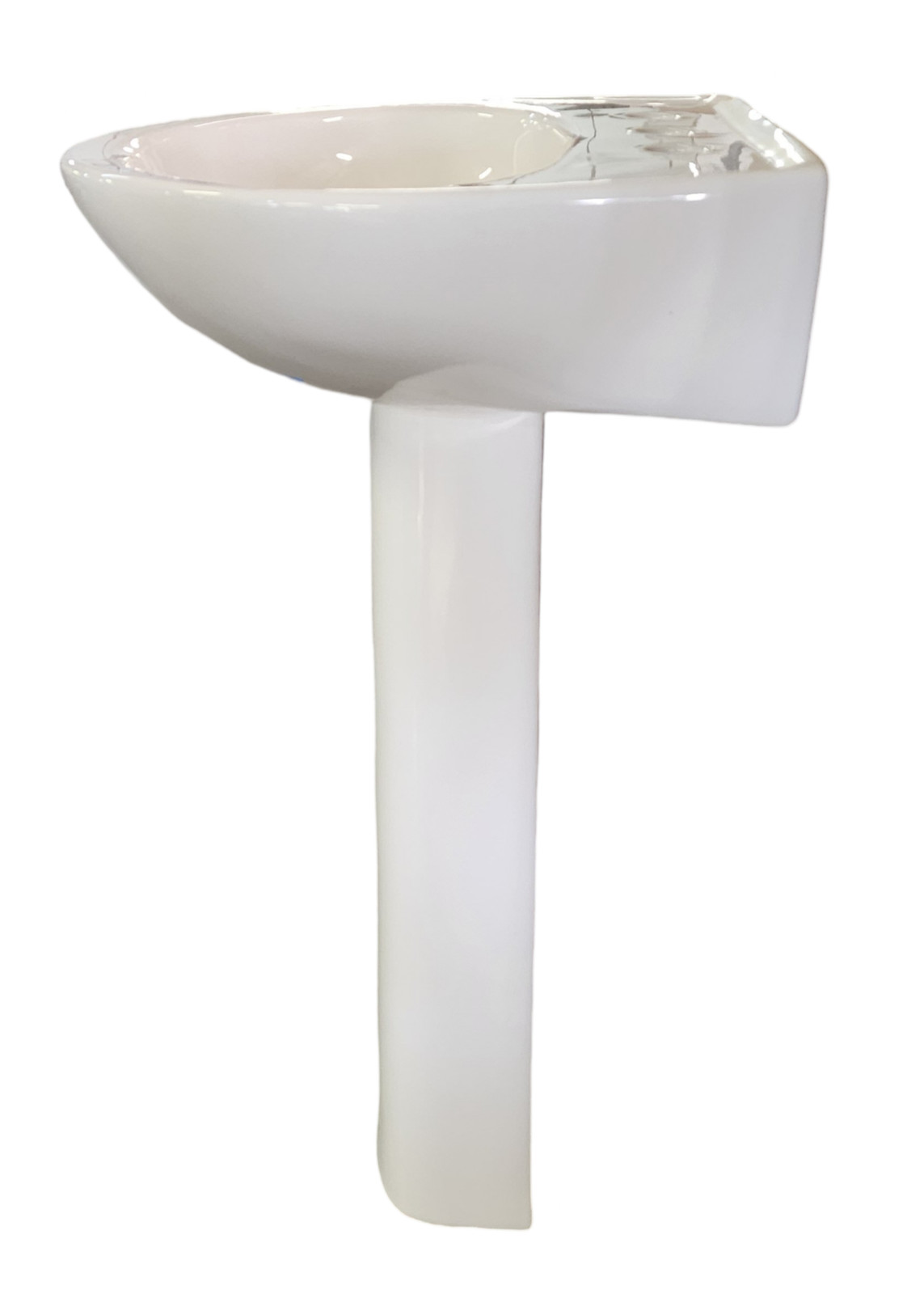 Sterling Sacramento 21-1/4″ Pedestal Bathroom Sink 3-Hole with Base