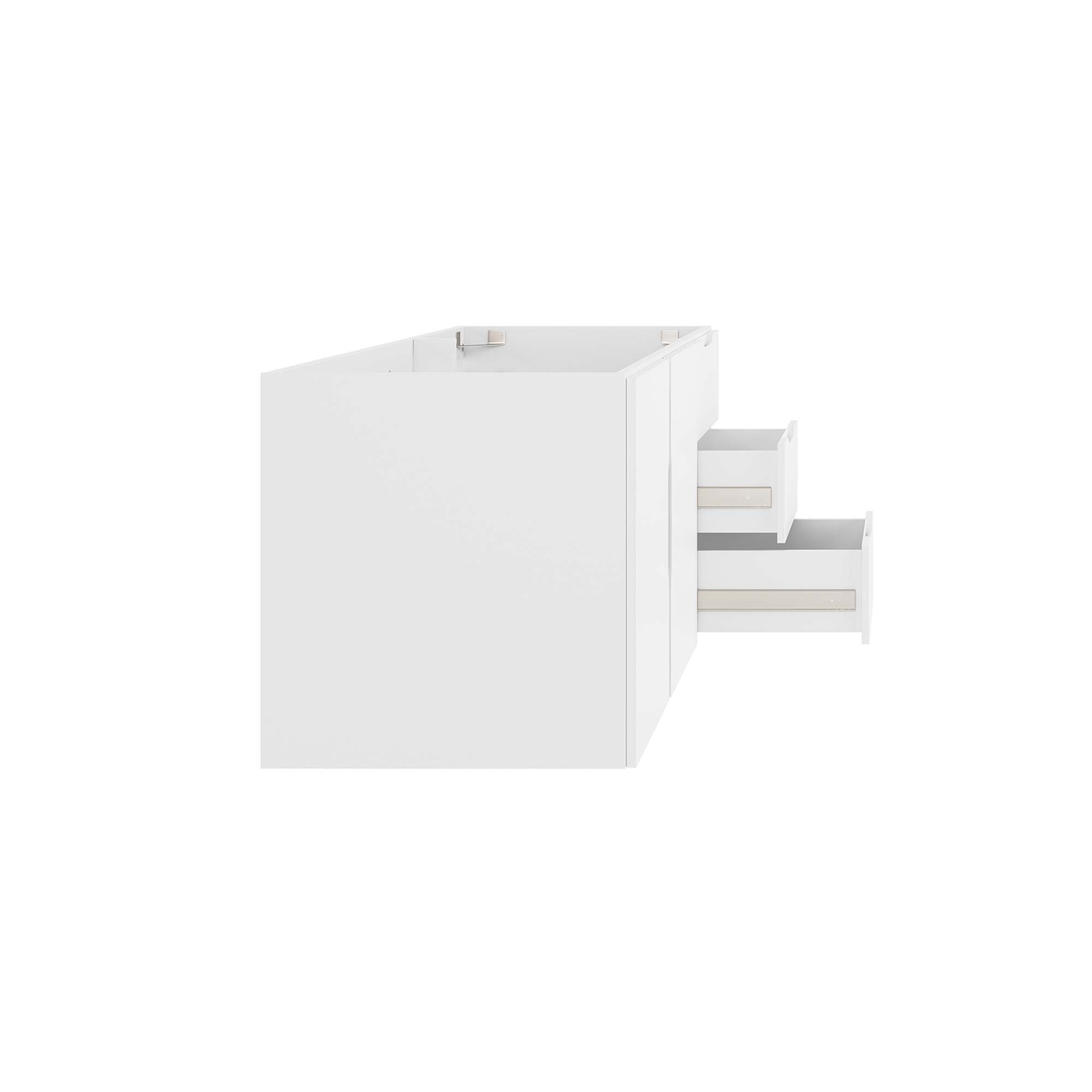 Vitality Double or Single Sink Compatible (Not Included) Bathroom Vanity Cabinet
