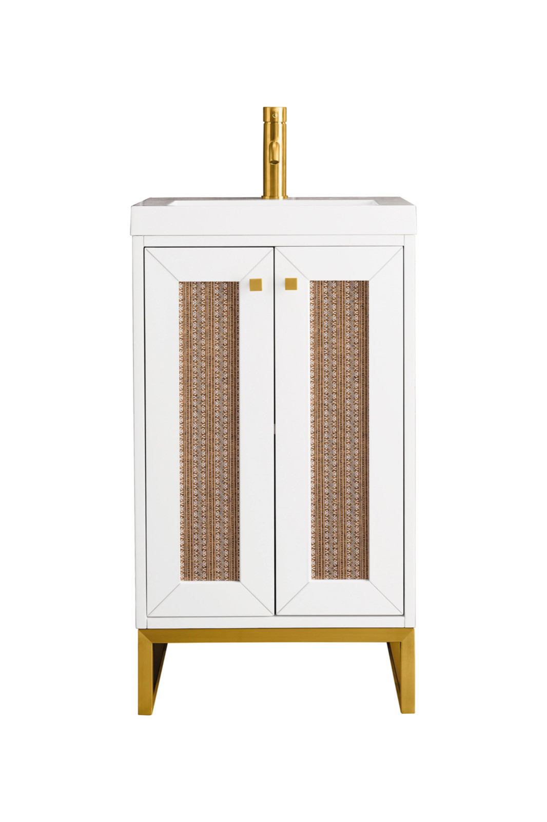 James Martin E303-B20-RGD Chianti 20″ Stainless Steel Base Radiant Gold