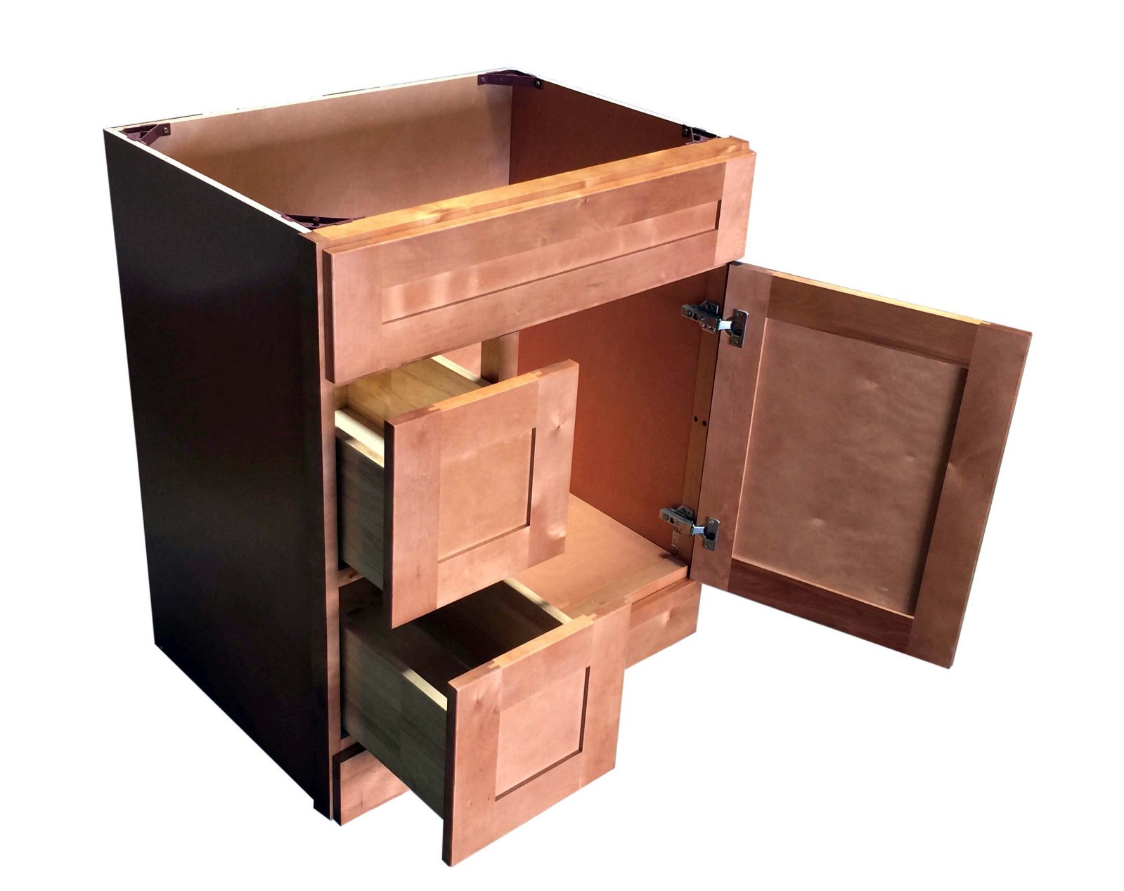 New maple Shaker Single-sink Bathroom Vanity Base Cabinet 30″ Wide x 21″ Deep