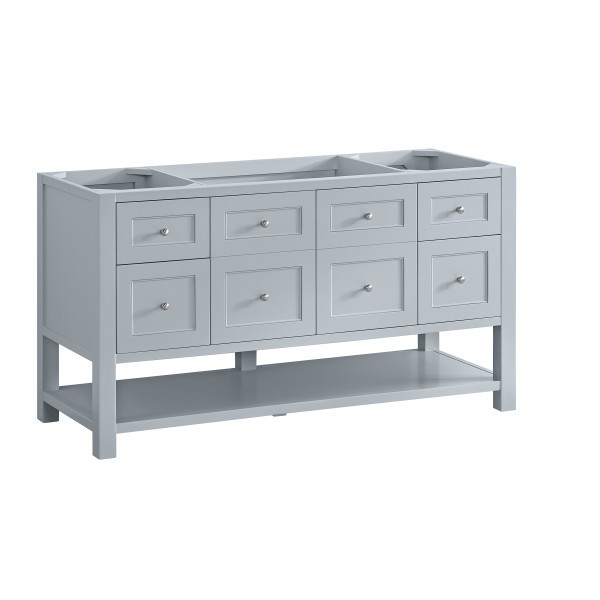 60in James Martin Breckenridge 330-V60S-SRB Single Vanity, Serenity Blue