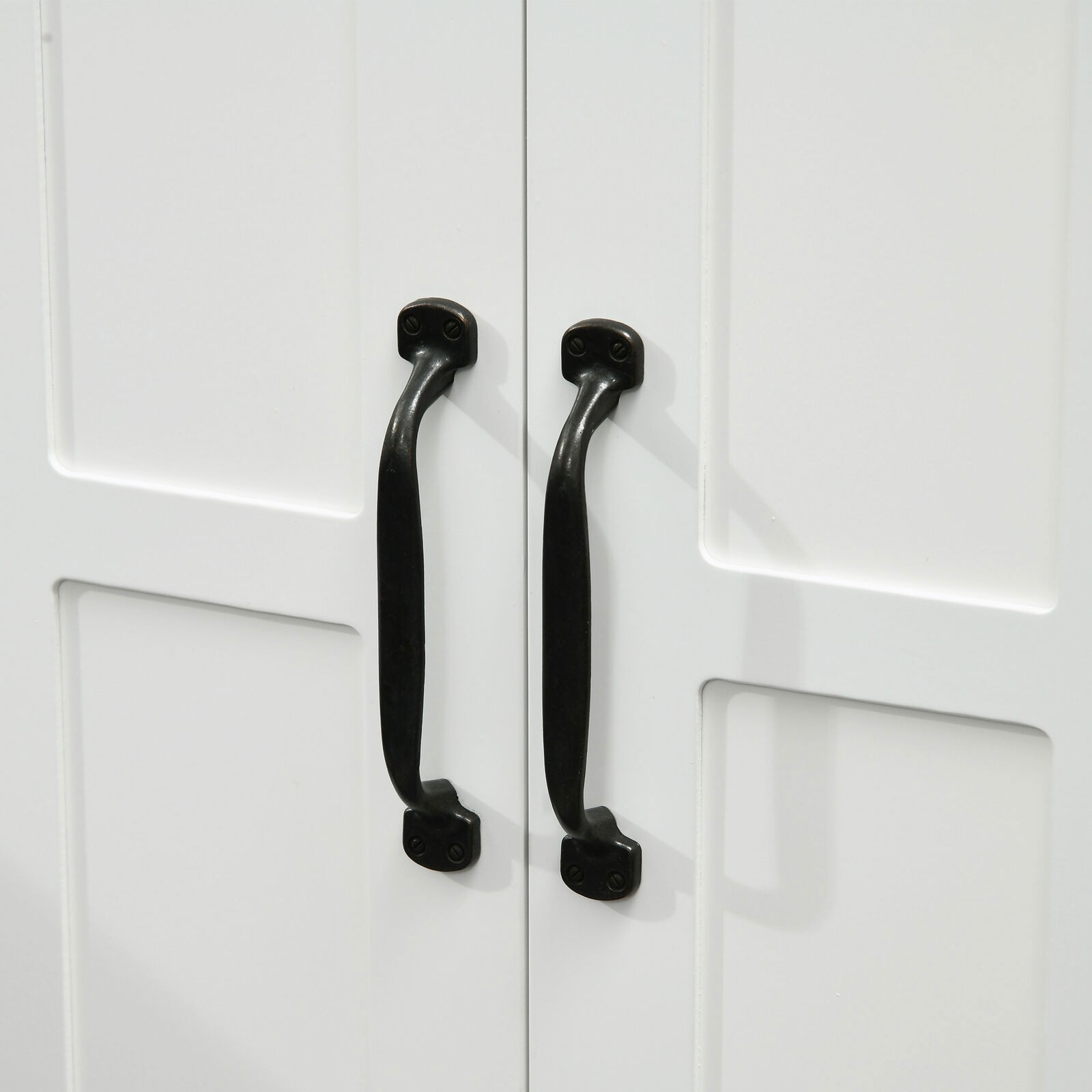 Bathroom Organizer Pedestal Under Sink Storage Cabinet with Adjustable Shelf