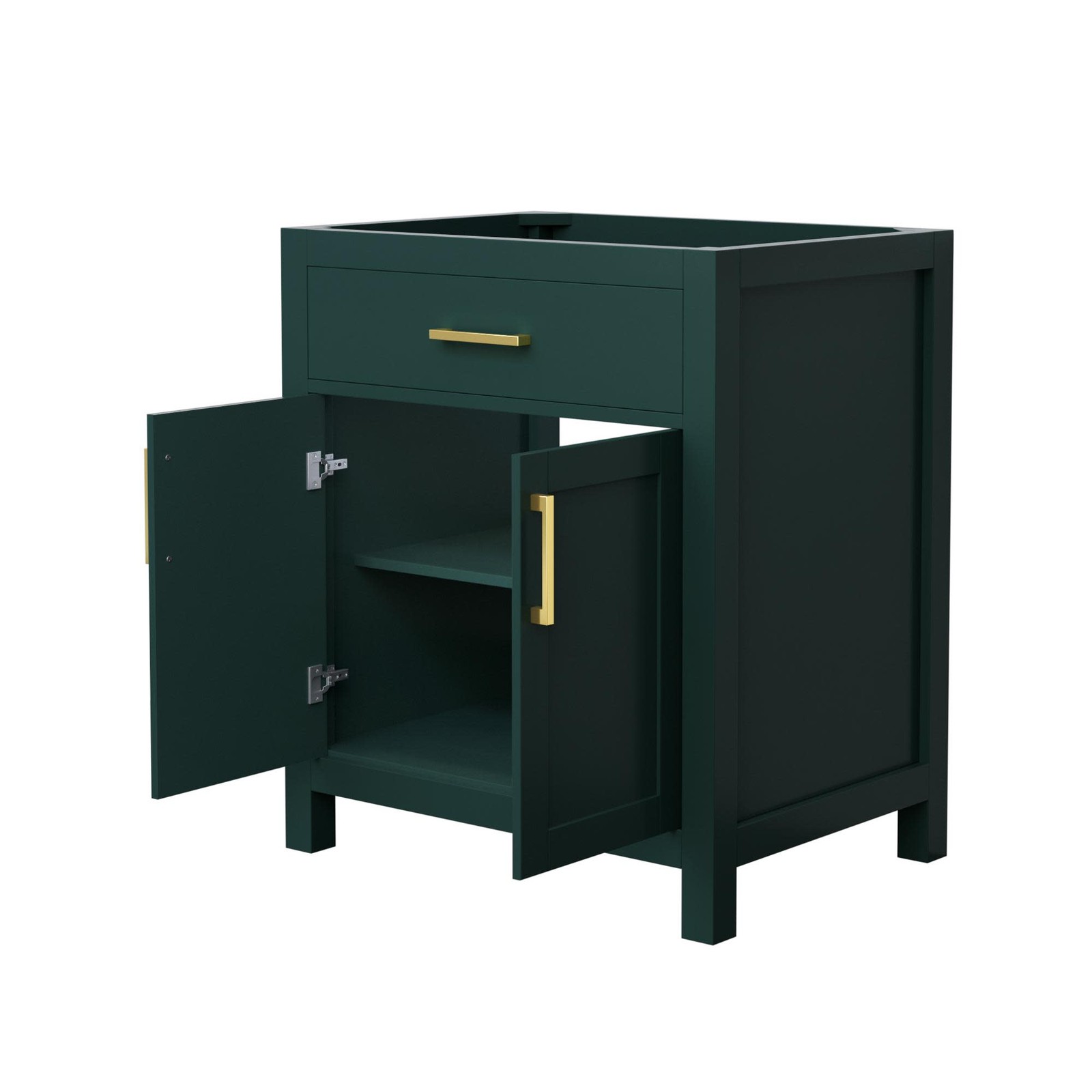 Wyndham Collection WCG242430S-CX-MXX Beckett 30″ Single – Dark Gray / Matte