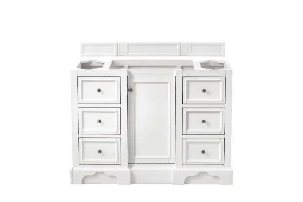48″ James Martin De Soto 825-V48-BW Single Vanity Cabinet Bright White