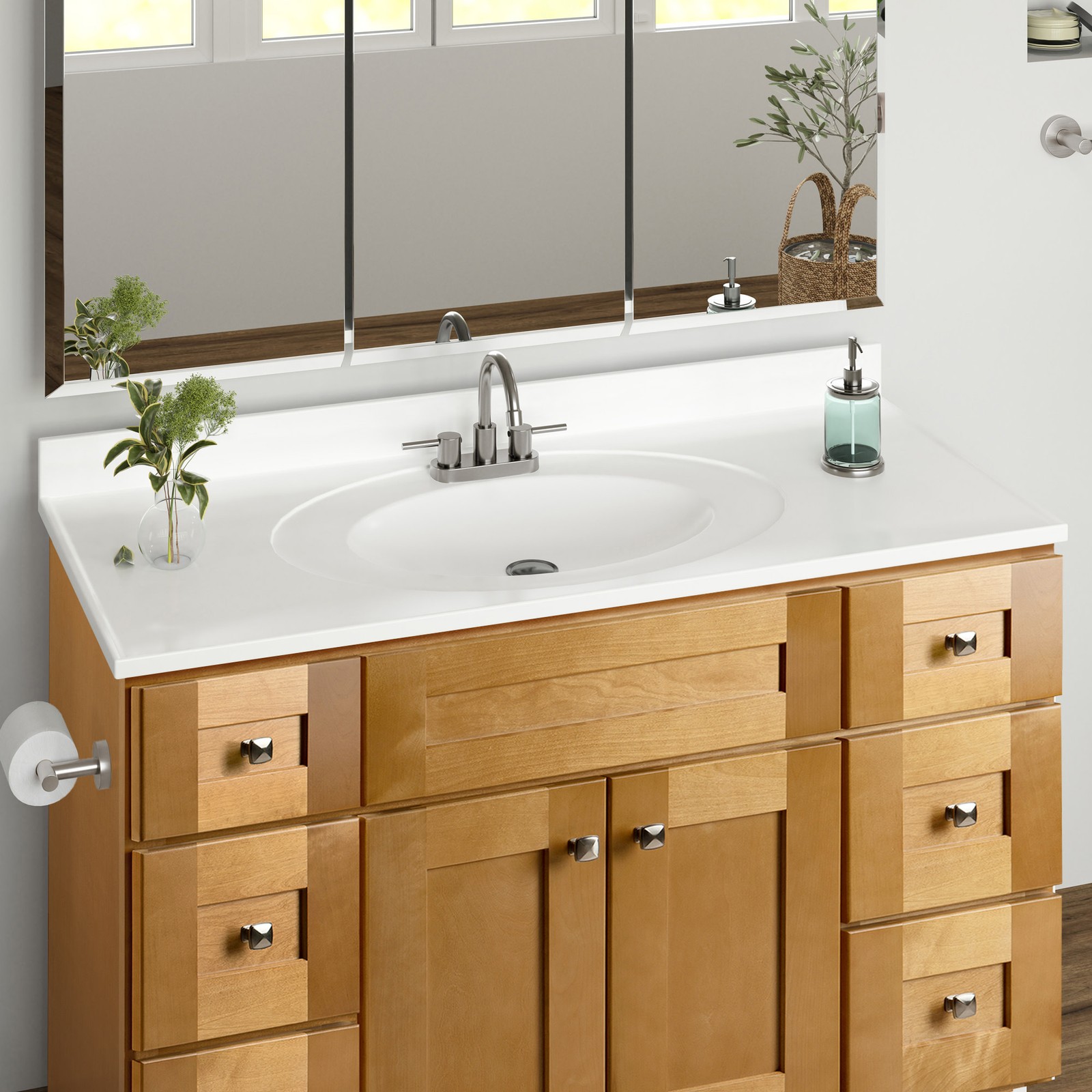 Design House 232017 Brookings 48″ – Modern Birch