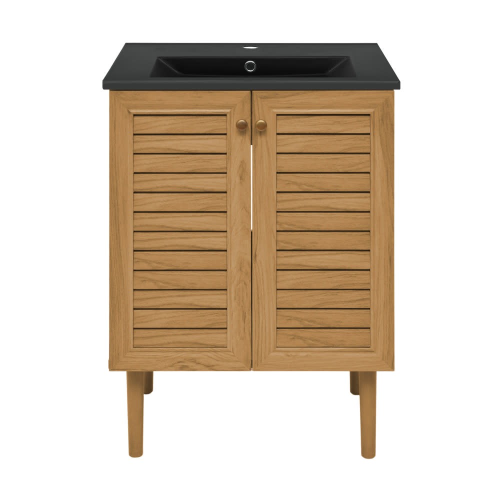 Swiss Madison SM-BV373MB Bron 24″ – Golden Oak / Matte Black