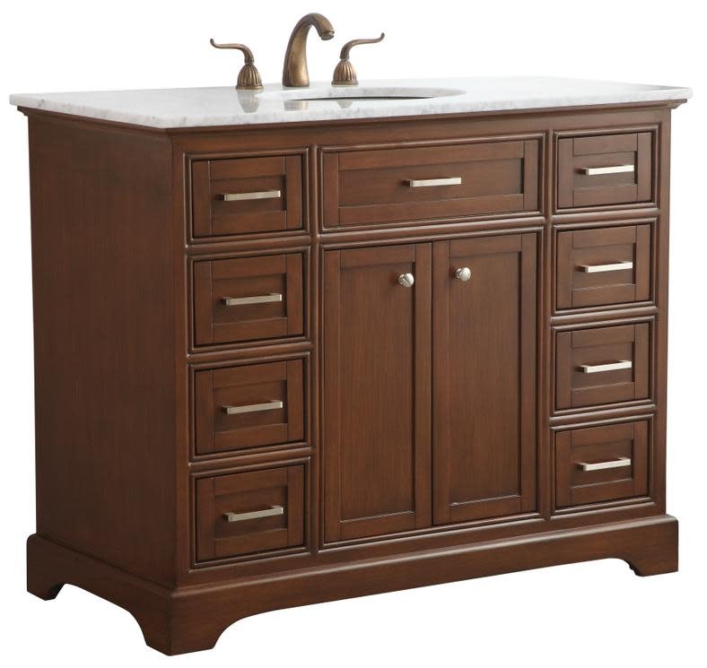 Elegant Lighting VF15042 Americana 42″ – Natural Wood