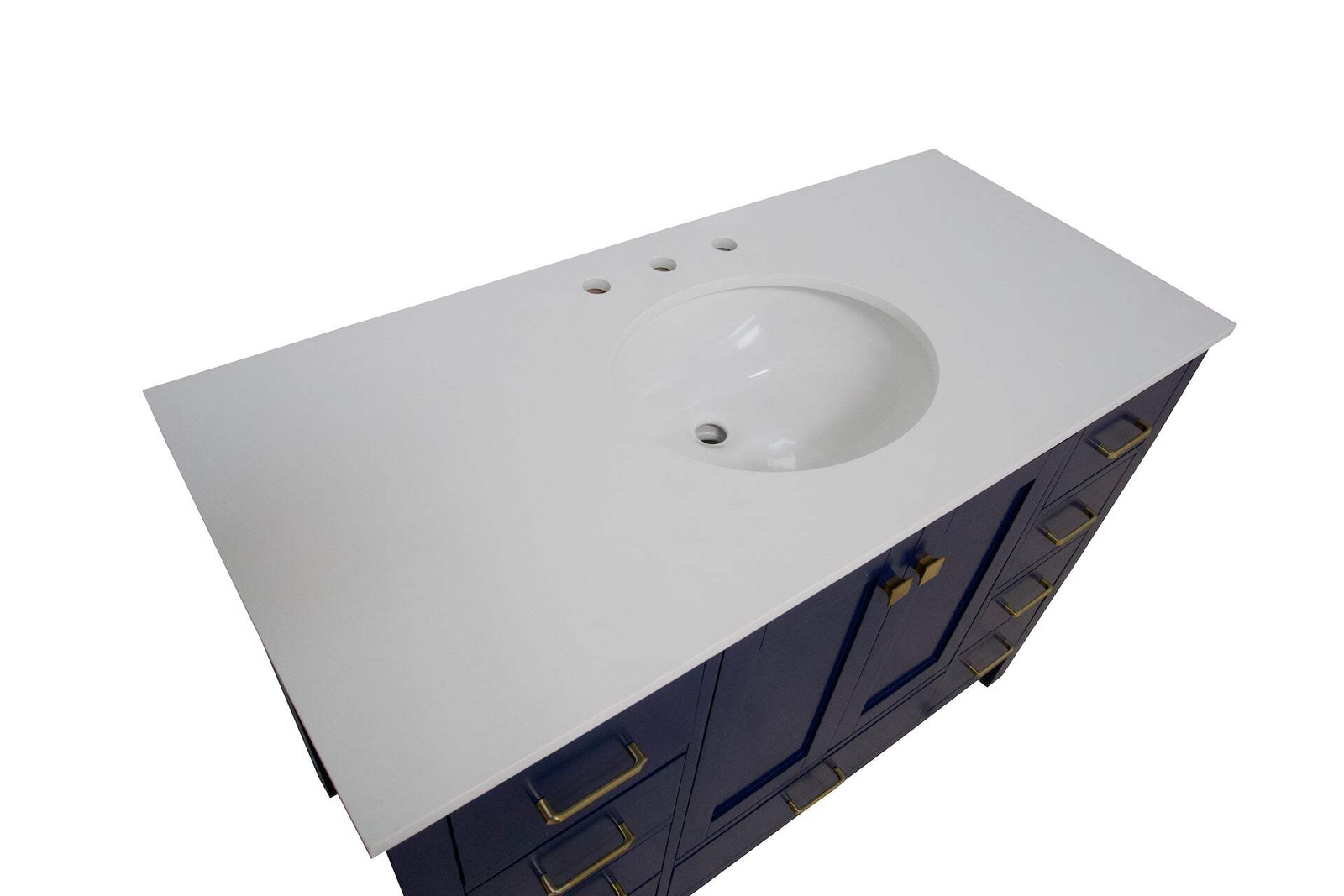 Horizon 48-inch Vanity with Engineered White Top