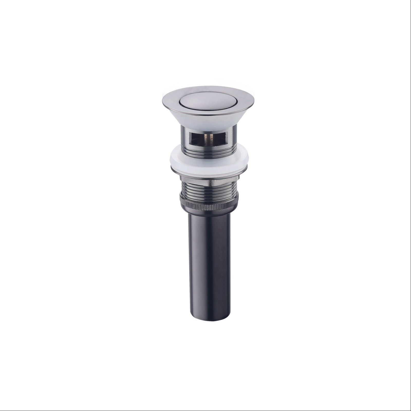 Bathroom Faucet Vessel Vanity Sink Pop Up Drain Stopper with Overflow Brass Body