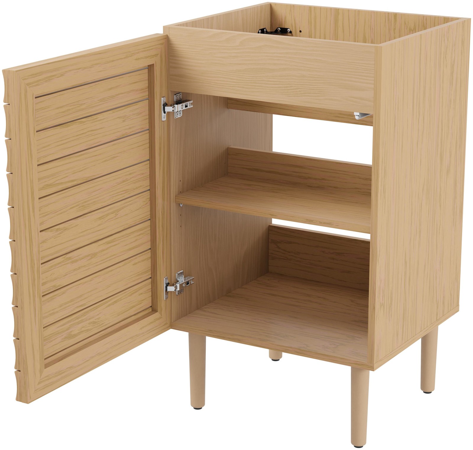 JONATHAN Y Lighting VAN1000 Aubert 20″ Single – Wood