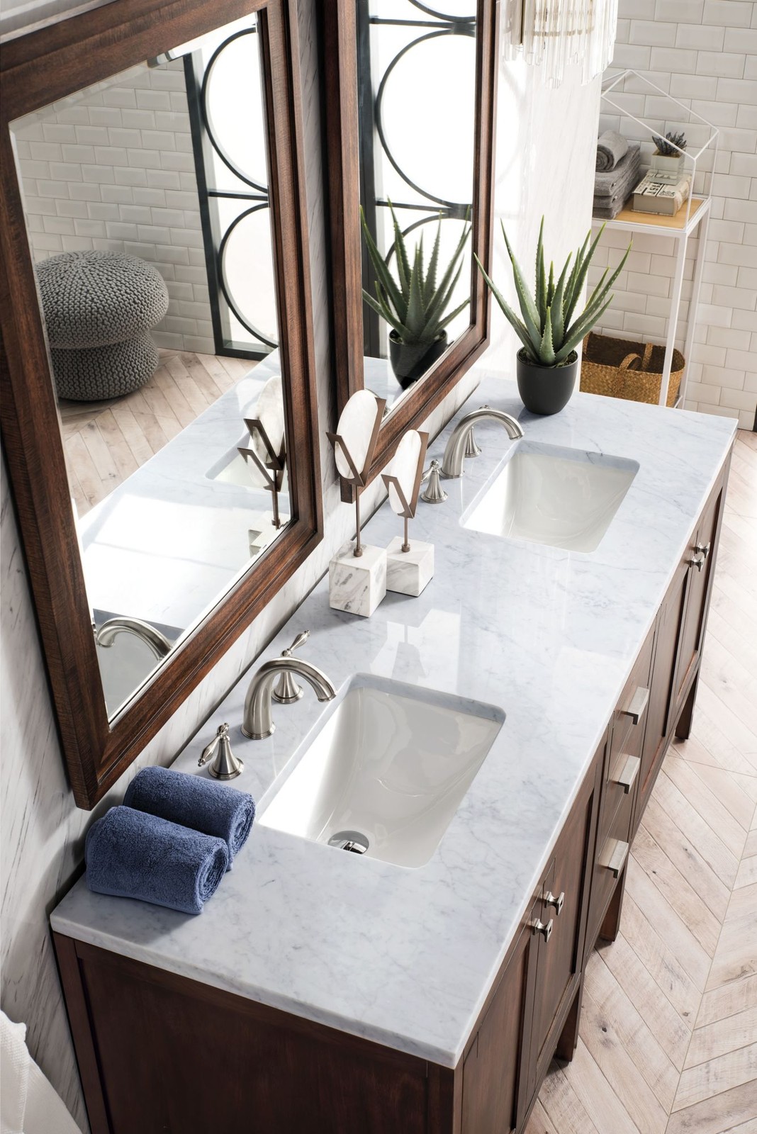 James Martin Vanities E444-V72-3CAR Addison 72″ – Mid Century Acacia