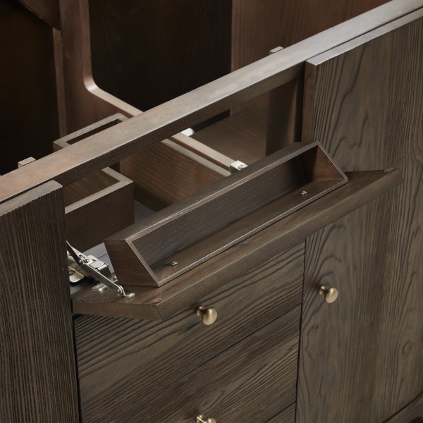 48″ James Martin Gracyn D125-V48-SBL Single Vanity Cabinet Sable