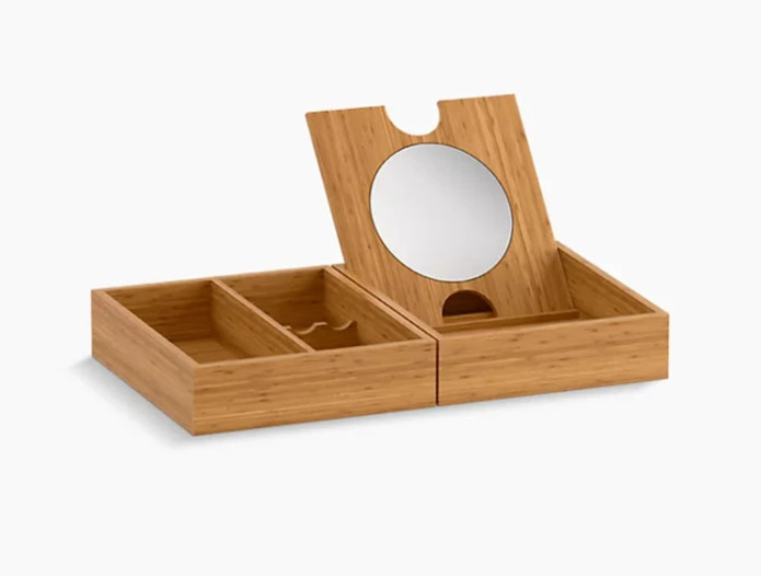 Kohler 99683-1WS – Makeup Storage Package for KOHLER Tailored Vanities – Bamboo